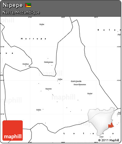 Blank Simple Map of Nipepe