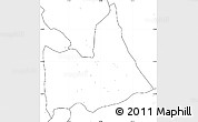 Blank Simple Map of Nipepe, no labels