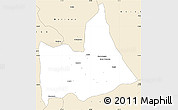 Classic Style Simple Map of Nipepe