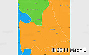 Political Simple Map of Nipepe