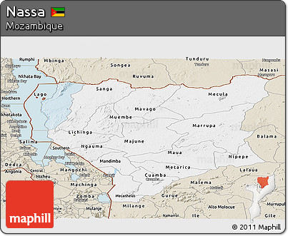 Classic Style Panoramic Map of Nassa