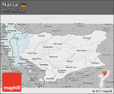 Gray Panoramic Map of Nassa