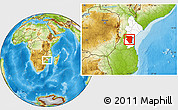 Physical Location Map of Buzi, highlighted parent region