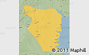 Savanna Style Map of Buzi