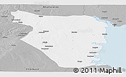 Gray Panoramic Map of Buzi