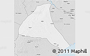 Silver Style 3D Map of Cheringoma