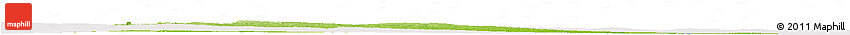 Physical Horizon Map of Cheringoma, cropped outside