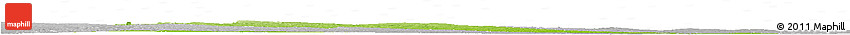 Physical Horizon Map of Cheringoma, lighten, desaturated