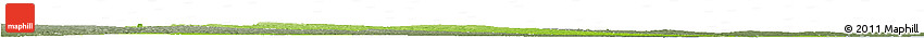 Physical Horizon Map of Cheringoma, semi-desaturated
