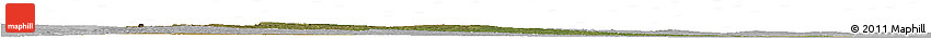 Satellite Horizon Map of Cheringoma, lighten, desaturated