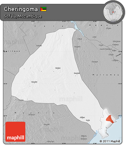 Gray Map of Cheringoma