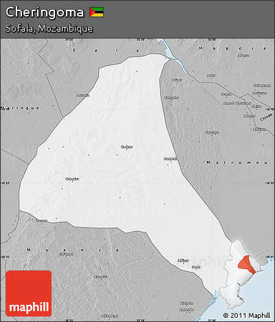 Gray Map of Cheringoma