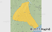 Savanna Style Map of Cheringoma