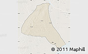 Shaded Relief Map of Cheringoma, lighten