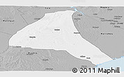 Gray Panoramic Map of Cheringoma