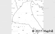 Blank Simple Map of Cheringoma