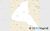 Classic Style Simple Map of Cheringoma