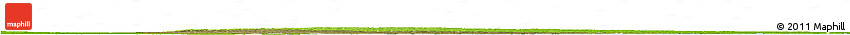Satellite Horizon Map of Dondo, physical outside