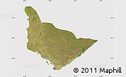 Satellite Map of Dondo, cropped outside