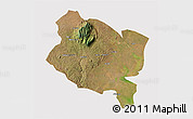 Satellite 3D Map of Gorongosa, cropped outside