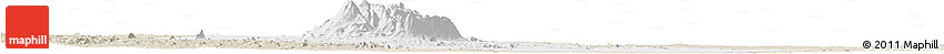 Classic Style Horizon Map of Gorongosa