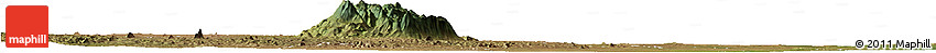 Satellite Horizon Map of Gorongosa
