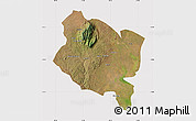 Satellite Map of Gorongosa, cropped outside