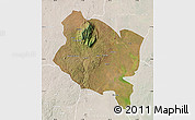 Satellite Map of Gorongosa, lighten