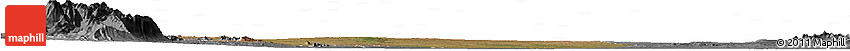 Satellite Horizon Map of Maringue, desaturated