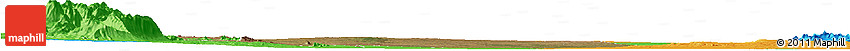 Satellite Horizon Map of Maringue, political outside