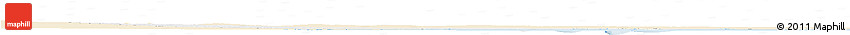 Classic Style Horizon Map of Marromeu, single color outside