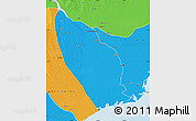 Political Map of Marromeu