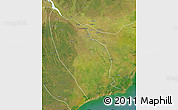 Satellite Map of Marromeu