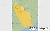 Savanna Style Map of Marromeu