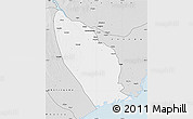 Silver Style Map of Marromeu