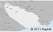 Gray Panoramic Map of Marromeu