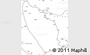 Blank Simple Map of Marromeu