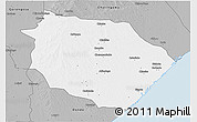 Gray 3D Map of Muanza