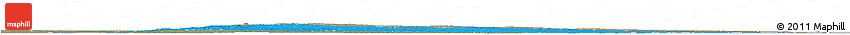 Political Horizon Map of Muanza, semi-desaturated