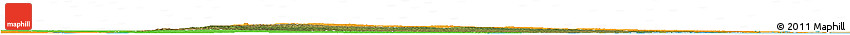 Satellite Horizon Map of Muanza, political outside