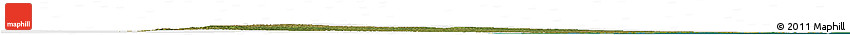 Satellite Horizon Map of Muanza, single color outside
