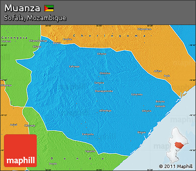 Political Map of Muanza
