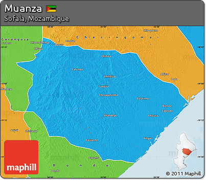 Political Map of Muanza