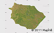 Satellite Map of Muanza, cropped outside
