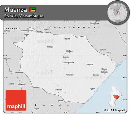 Silver Style Map of Muanza