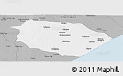 Gray Panoramic Map of Muanza