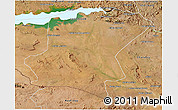 Satellite 3D Map of Cahora Bassa