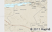 Shaded Relief 3D Map of Cahora Bassa