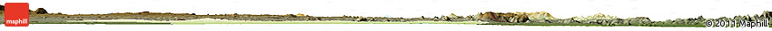 Physical Horizon Map of Cahora Bassa, darken