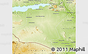Physical Map of Cahora Bassa